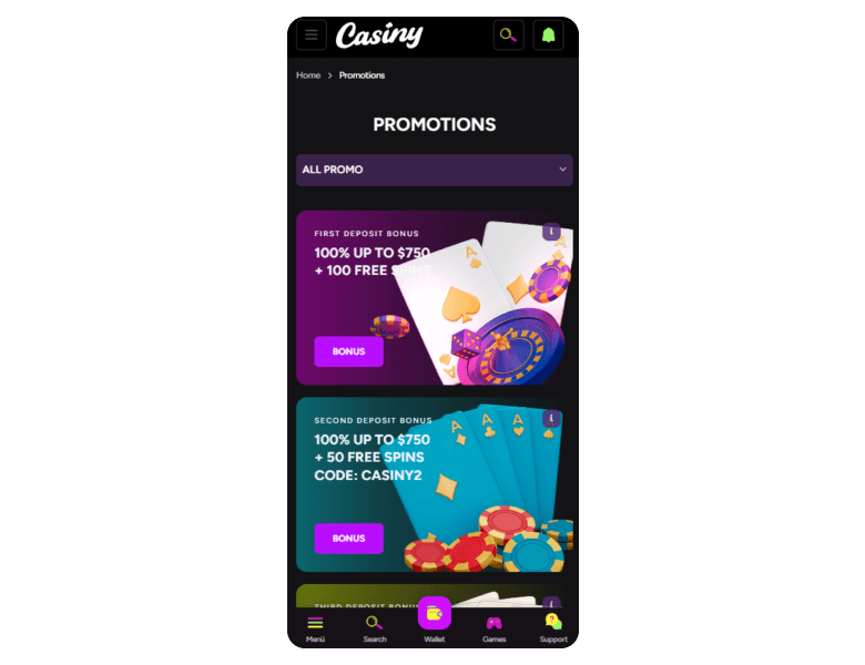 Discover Your Luck at Casiny Casino