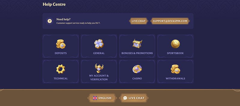 Global - divaspin casino login